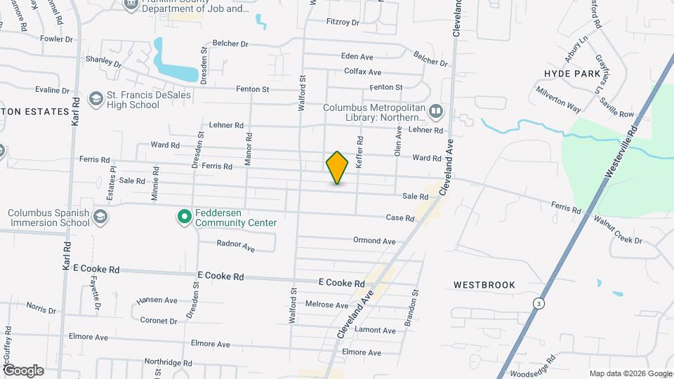 2078 Sale Rd Map and Location Details