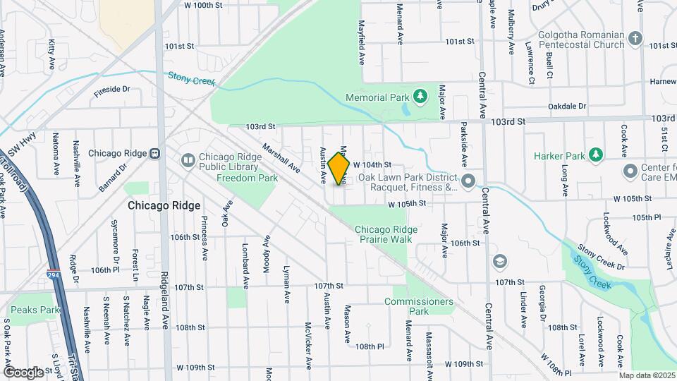 10436 S Mason Ave Map and Location Details
