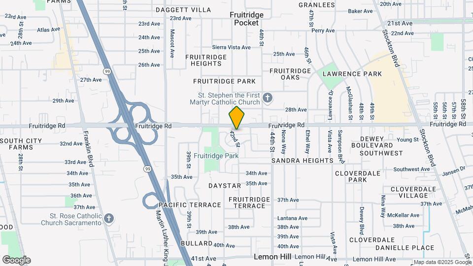 5613 42nd St Map and Location Details