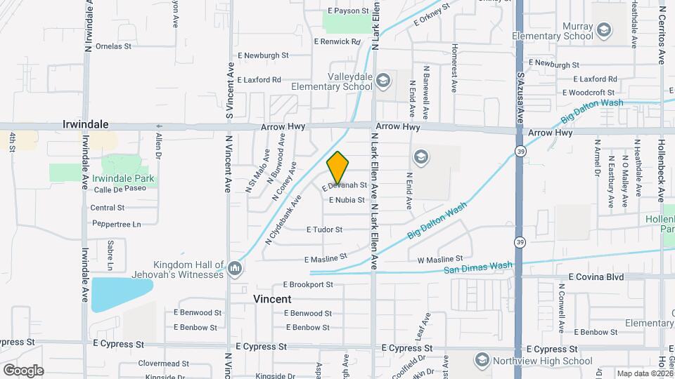 16734 E Devanah St Mapa y Detalles de la Ubicación