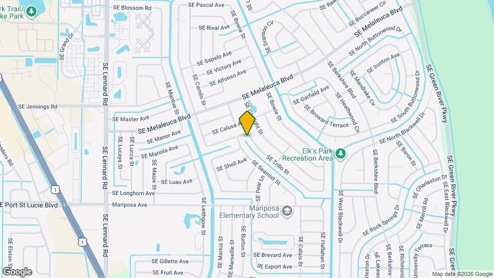 2120 SE Trillo St, Unit SI ID1586034P Mapa y Detalles de la Ubicación