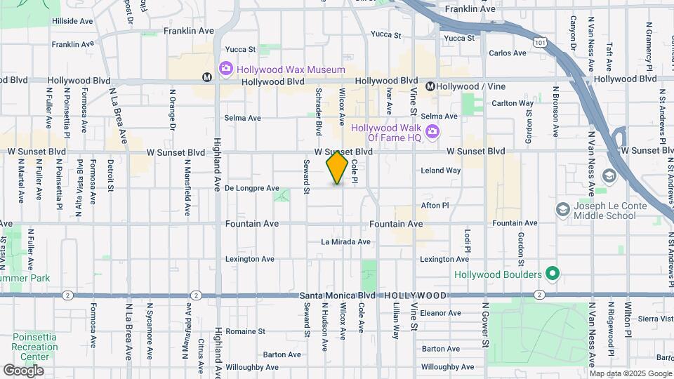 6390 De Longpre Ave Mapa y Detalles de la Ubicación