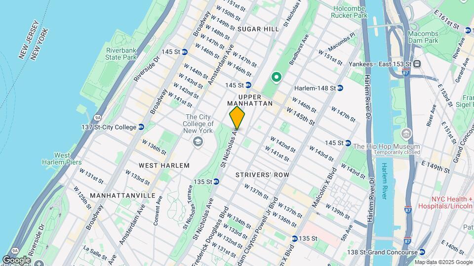 622 Saint Nicholas Ave Mapa y Detalles de la Ubicación