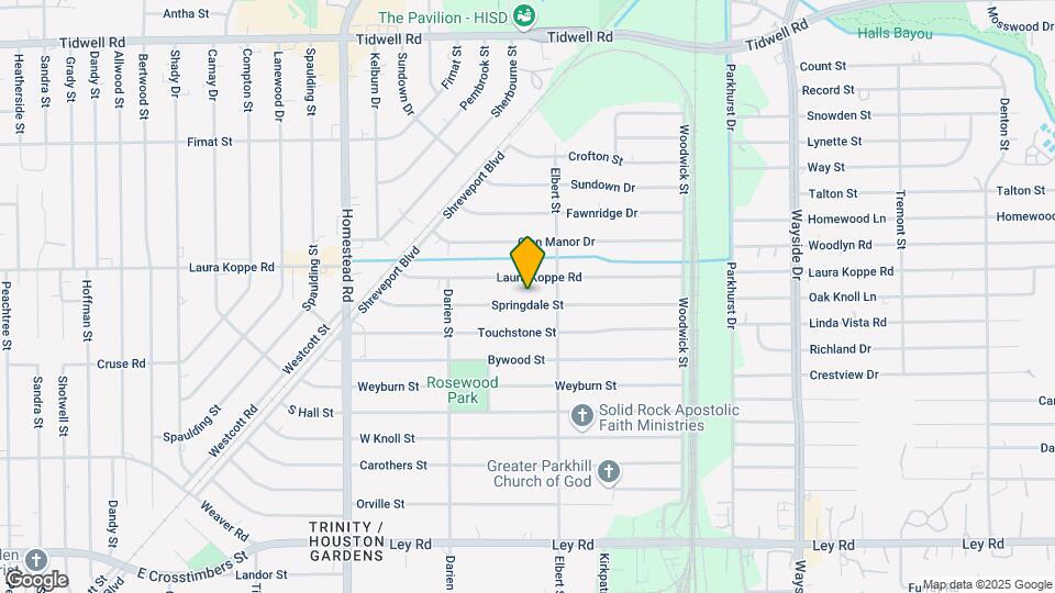 7429 Springdale St Map and Location Details