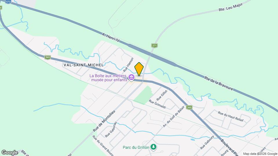 1400 De Montolieu Rue Map and Location Details