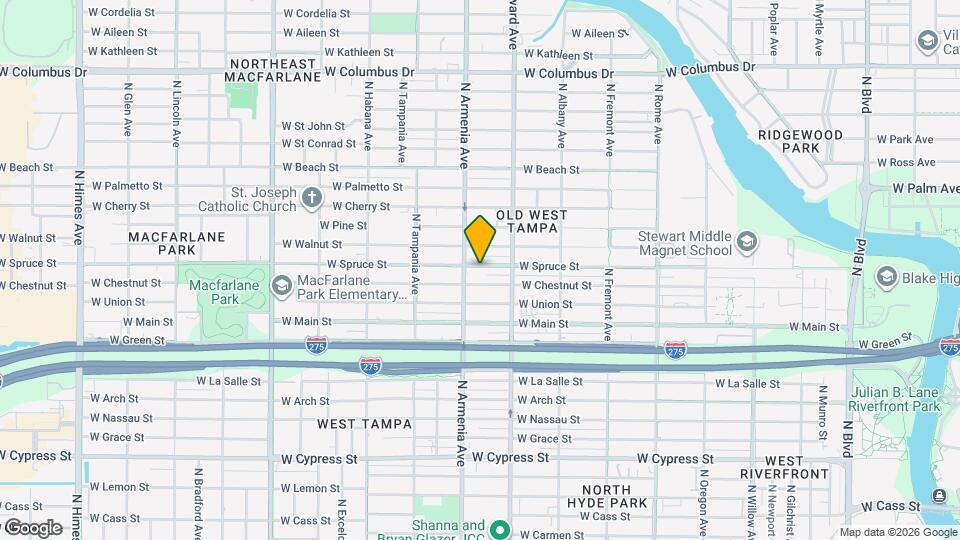 2328 W Spruce St Map and Location Details