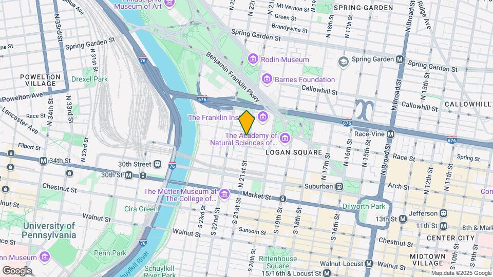 148 N 21st St Map and Location Details