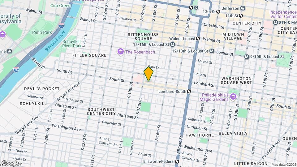 1725 South St Mapa y Detalles de la Ubicación