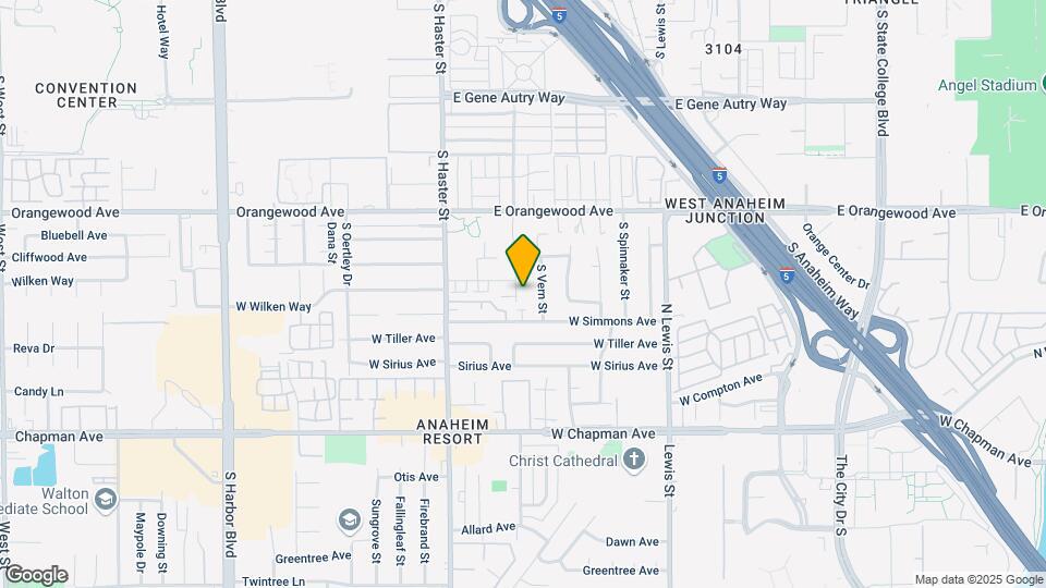 2208 Mountain View Ave Map and Location Details