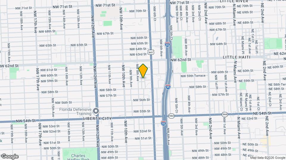 5901 NW 7th Pl Mapa y Detalles de la Ubicación