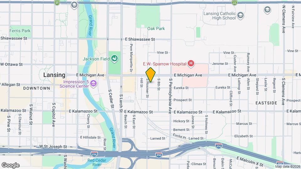 125 S Hosmer St Map and Location Details