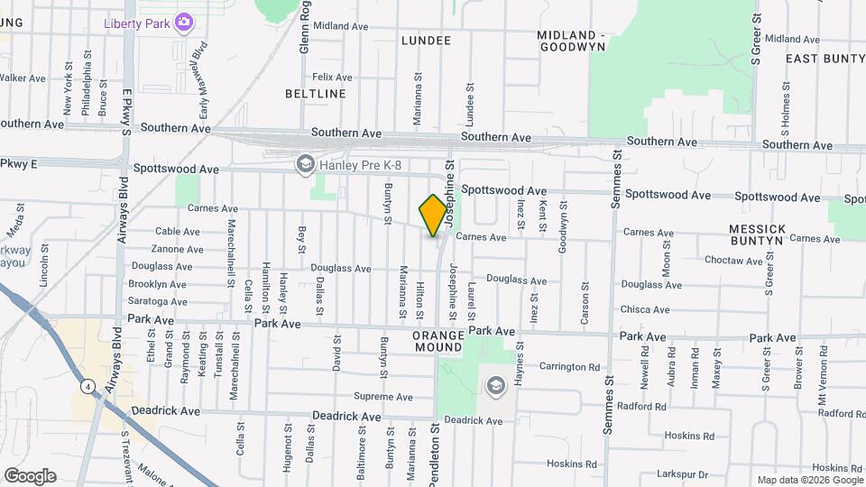 755 Pendleton St Map and Location Details