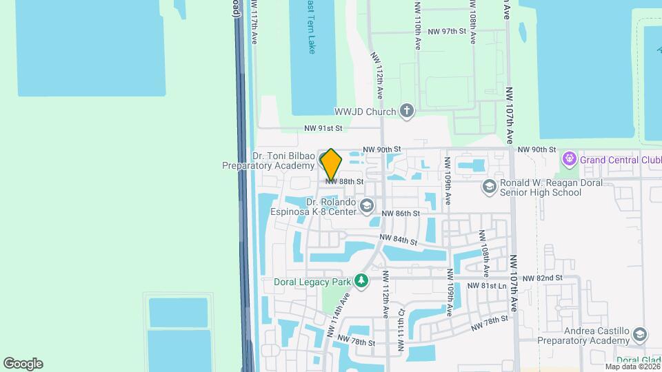11357 NW 87th Ln Map and Location Details