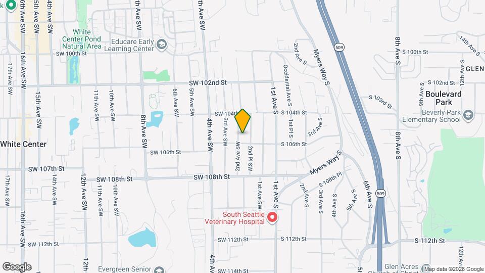 10448 2nd Ave SW Map and Location Details