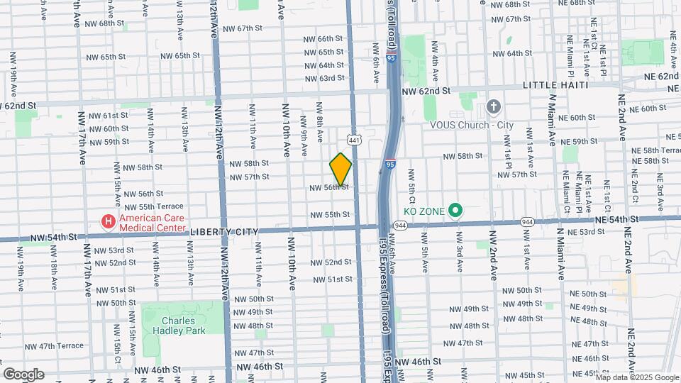 750 NW 56th St Mapa y Detalles de la Ubicación