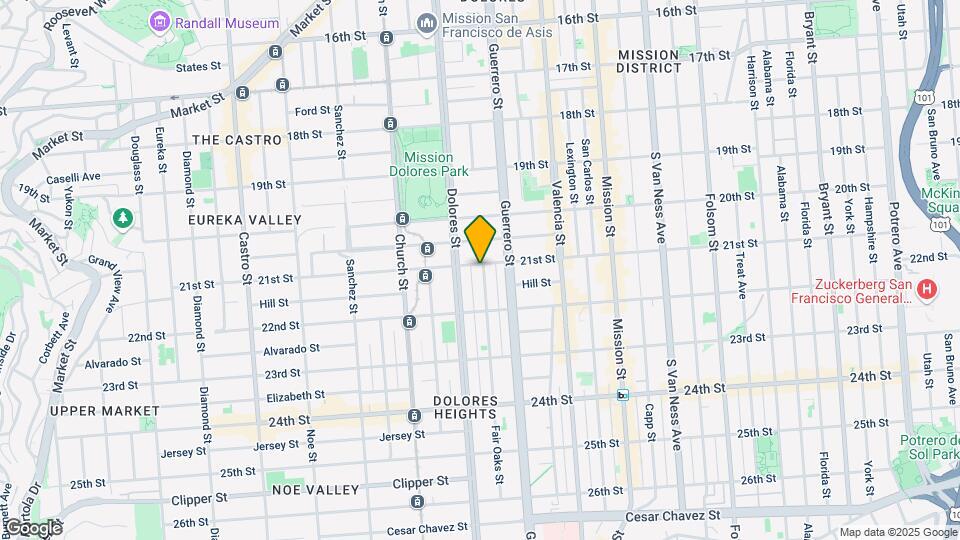 2 Fair Oaks St Map and Location Details