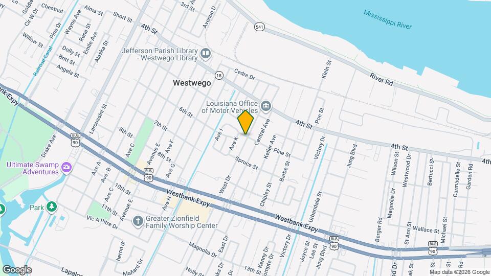 710 West Dr Map and Location Details
