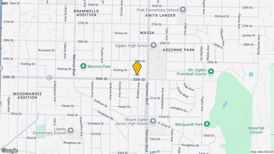 1132 30th St Mapa y Detalles de la Ubicación