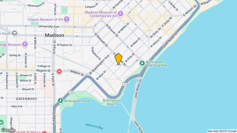 524 W Doty St Map and Location Details