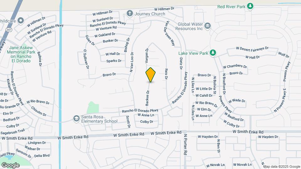 21837 Backus Dr Map and Location Details