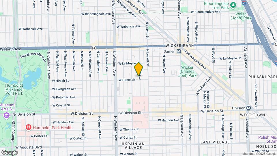 1402 N Bell Ave, Unit 2 Mapa y Detalles de la Ubicación