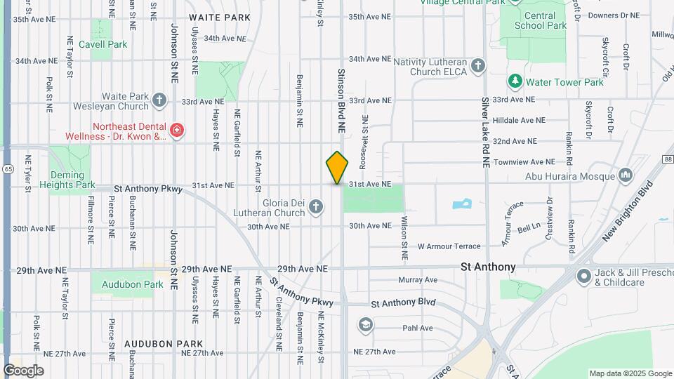 3058 NE Stinson Blvd Mapa y Detalles de la Ubicación