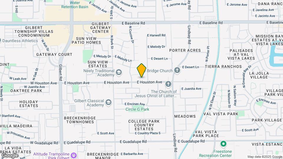 526 E Houston Ave Map and Location Details