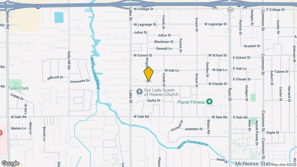 616 W Claude St Map and Location Details