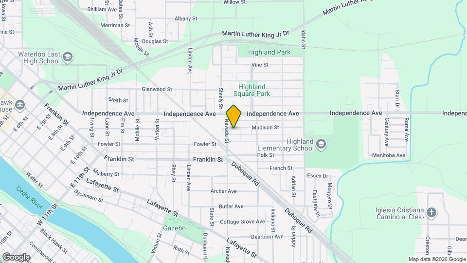 112 Madison St Map and Location Details