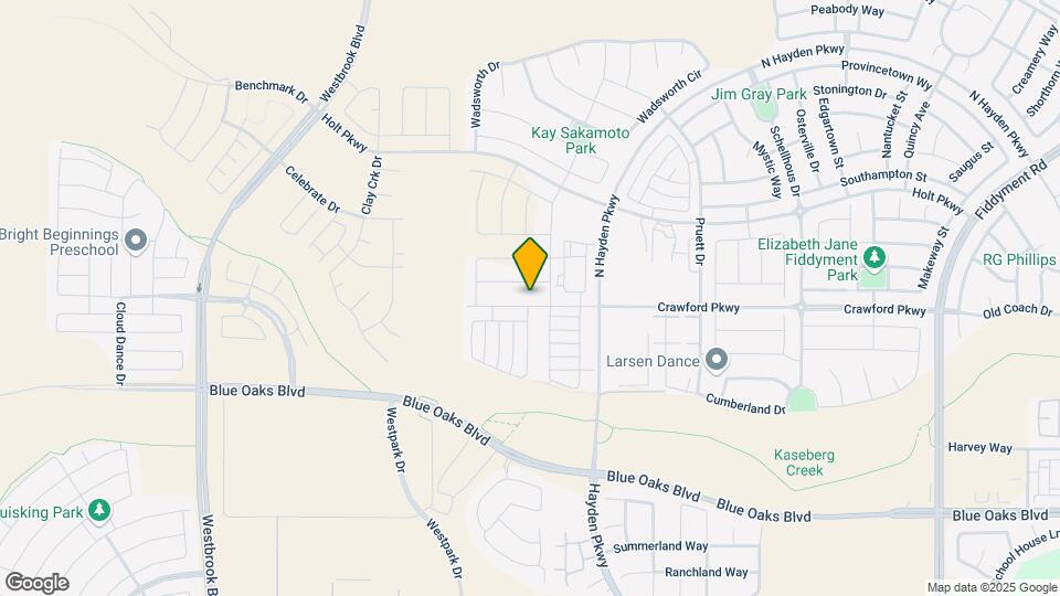 4692 Crawford Pkwy Map and Location Details