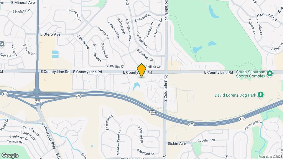 3712 E Cactus Creek Ct, Unit 103 Mapa y Detalles de la Ubicación