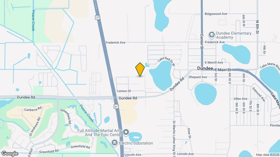 603 Citrus Ave Map and Location Details