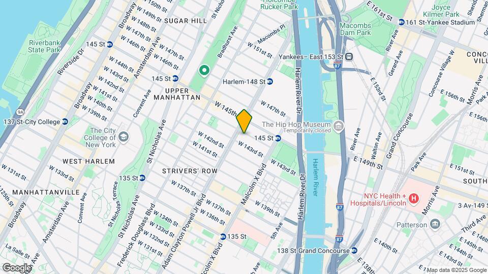 162 W 144th St Map and Location Details