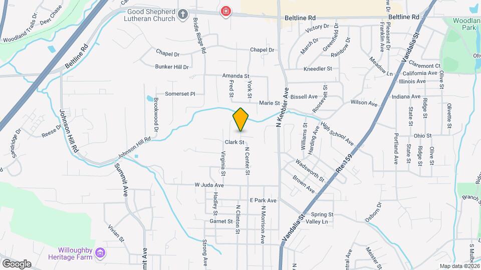 1219 Woodbridge St, Unit 1219 Map and Location Details