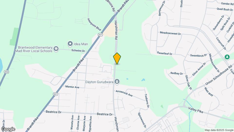 2520 Harshman Rd Map and Location Details