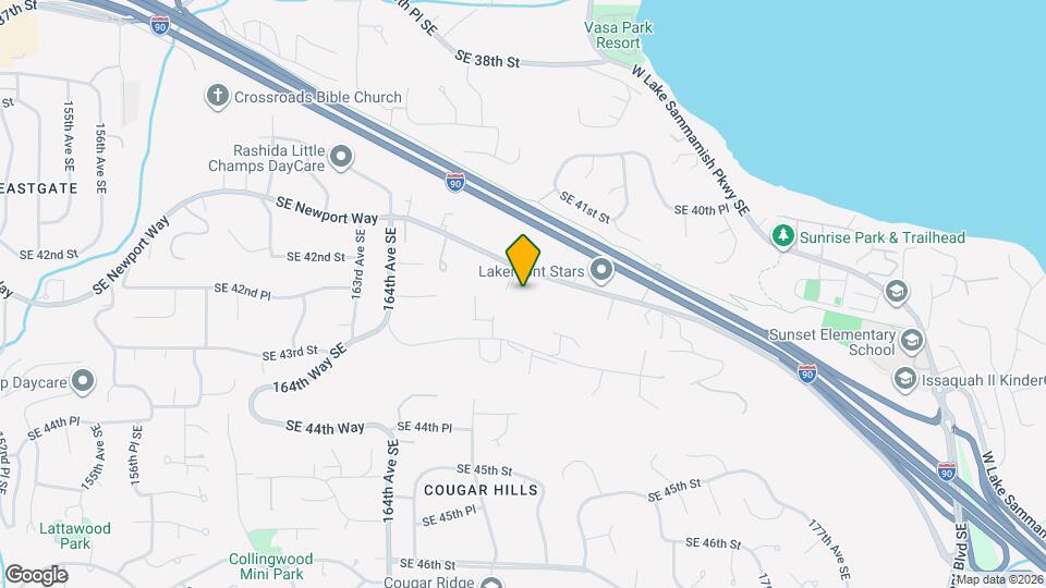 16801 SE Newport Way Map and Location Details