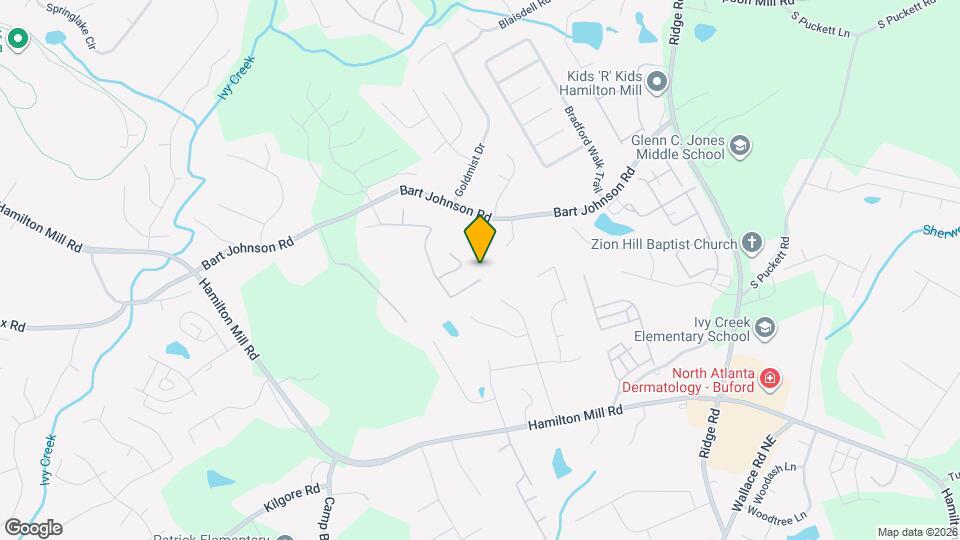 3501 Bogan Mill Rd NE Map and Location Details