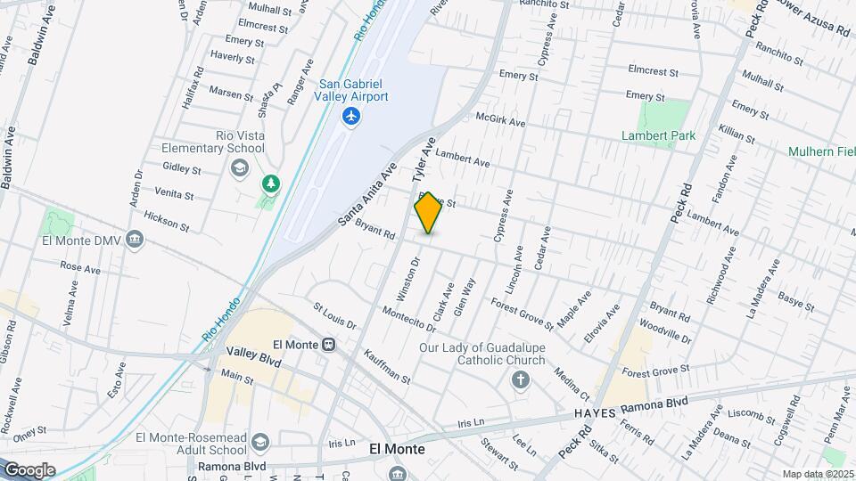 11035 Bryant Rd Mapa y Detalles de la Ubicación