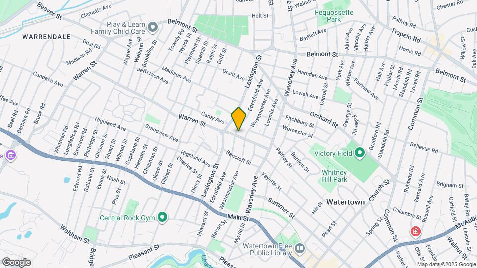 61 Warren St Map and Location Details