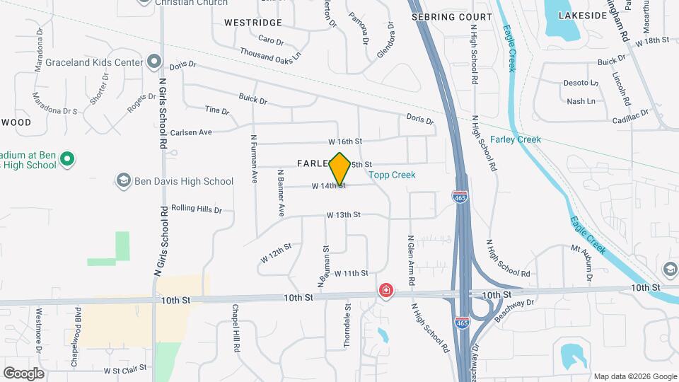 6605 W 14th St Mapa y Detalles de la Ubicación