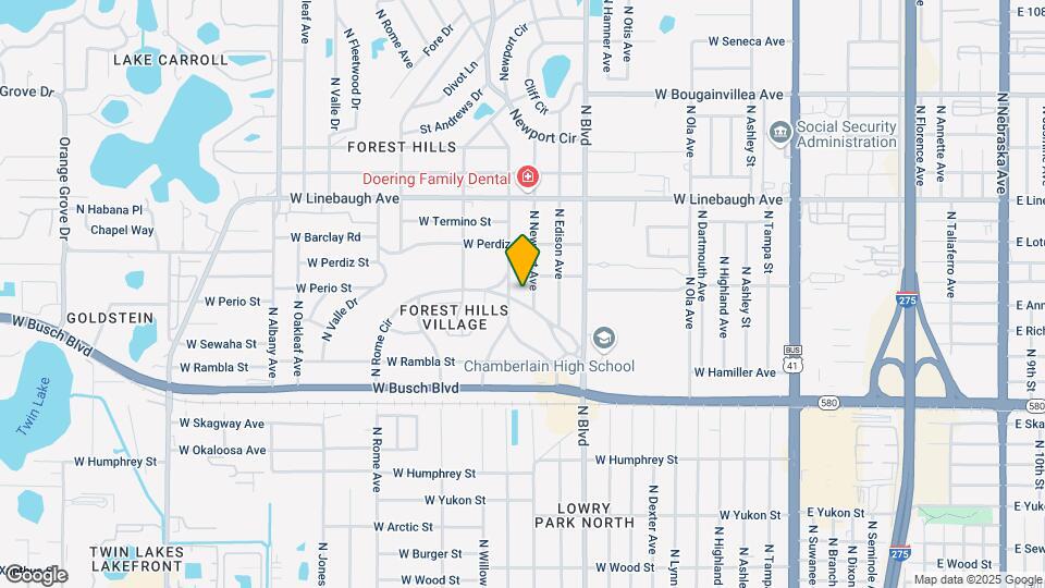 9331 Forest Hills Dr Mapa y Detalles de la Ubicación