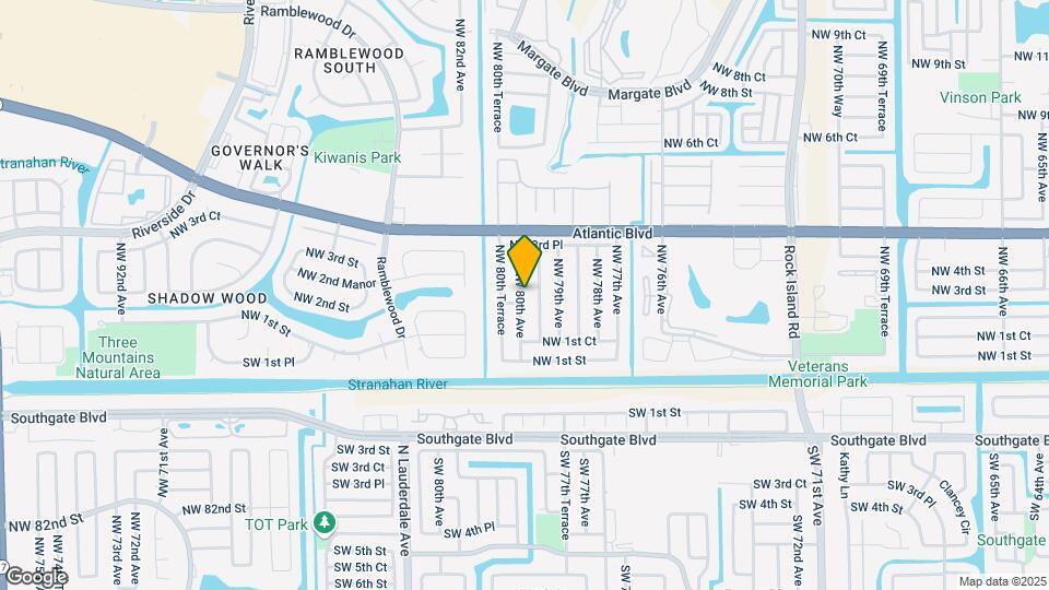 208 NW 80th Ave Map and Location Details