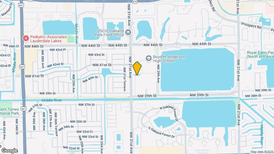 4000 NW 30th Ter Map and Location Details