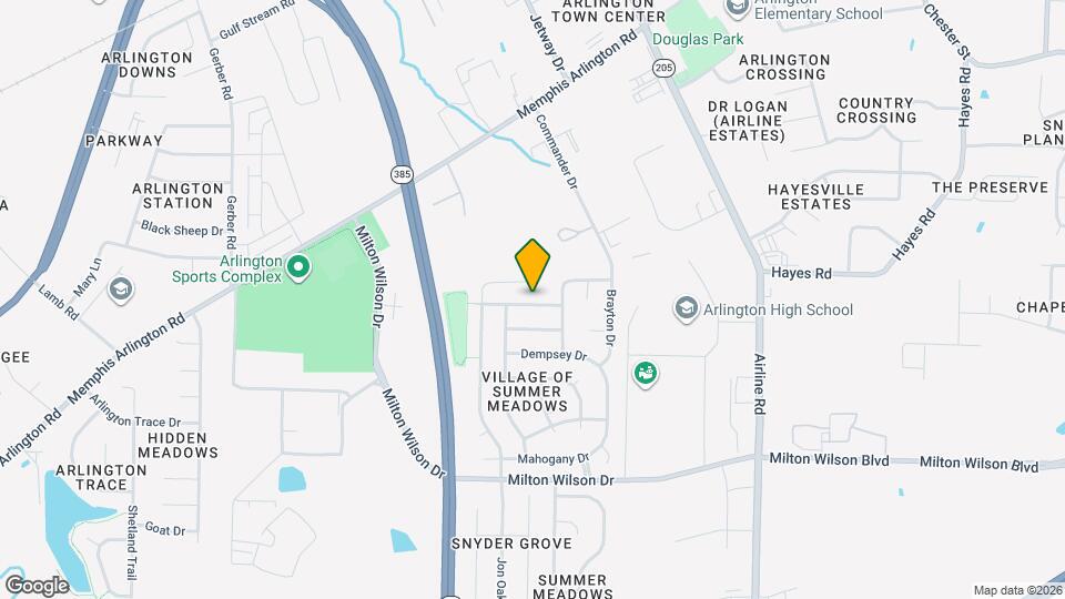 11594 Milton Meadows Dr Map and Location Details