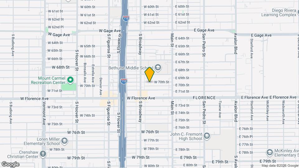 228 W 70th St Map and Location Details