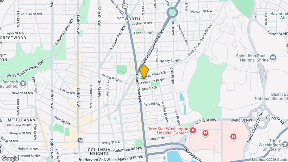 757 Princeton Pl NW Map and Location Details