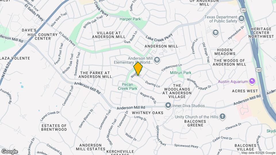 10705 Doering Ln Map and Location Details