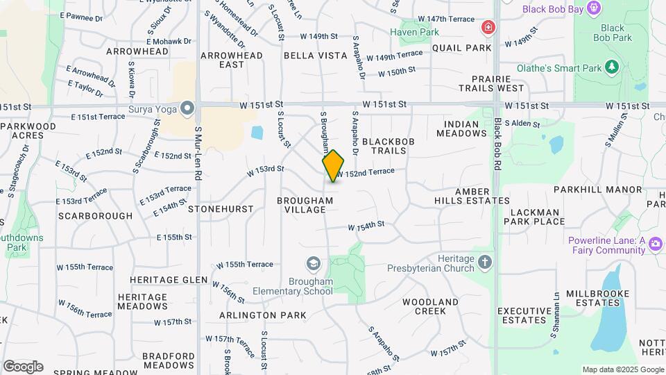 15912 W 153rd St Map and Location Details