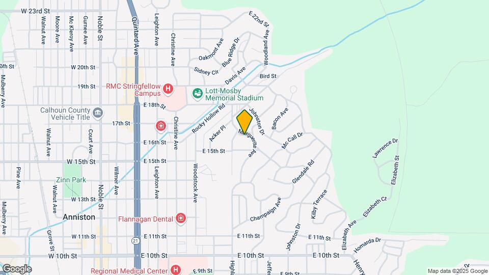 1616 Marguerite Ave Map and Location Details