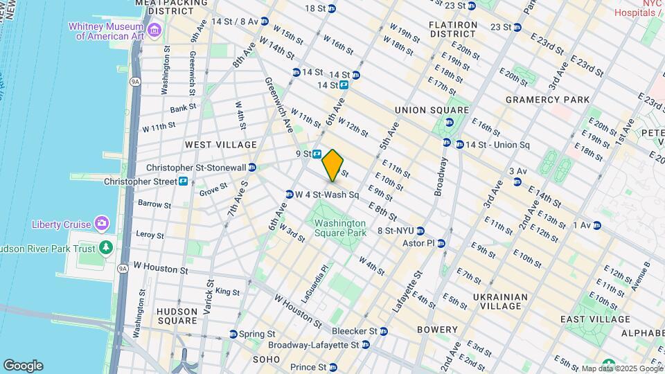 24 W 8th St Map and Location Details